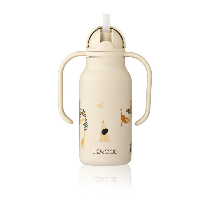 [Liewood] Kimmie Steel Water Bottle 250ml - All together / Sandy