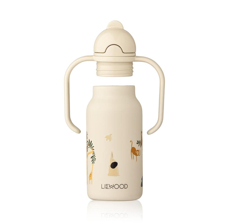 [Liewood] Kimmie Steel Water Bottle 250ml - All together / Sandy