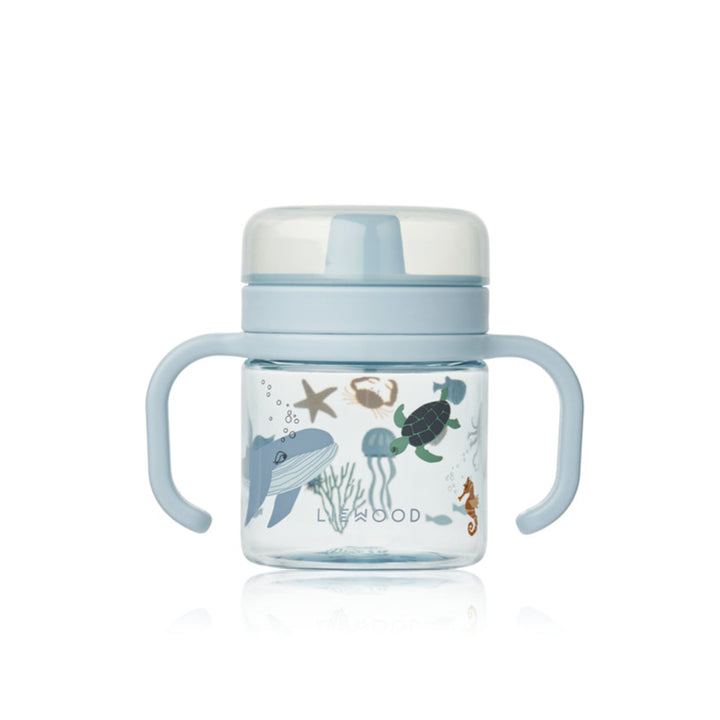 [Liewood] Kylo Tritan Sippy Cup 280ml - Sea Creature / Sandy