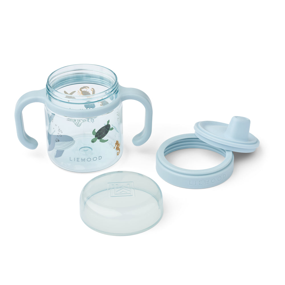 [Liewood] Kylo Tritan Sippy Cup 280ml - Sea Creature / Sandy