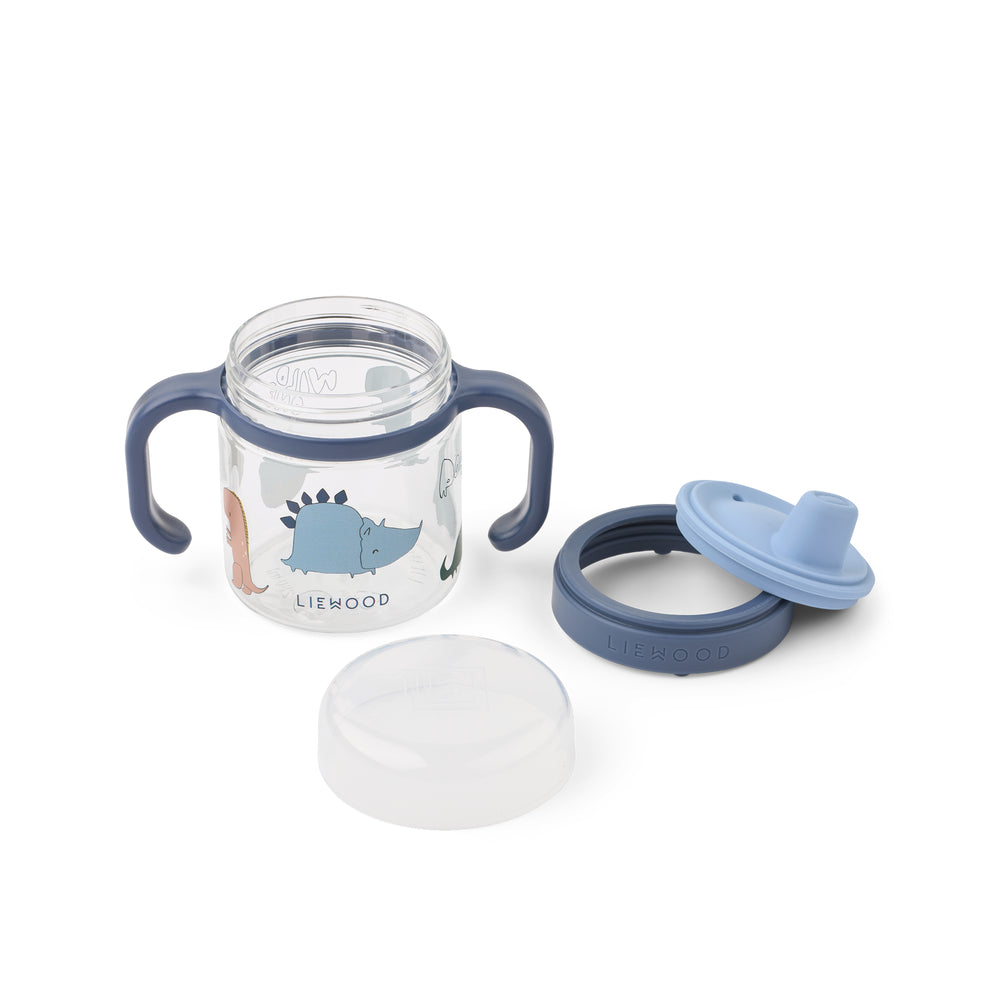 [Liewood] Kylo Tritan Sippy Cup 280ml - Dino roar / Sandy