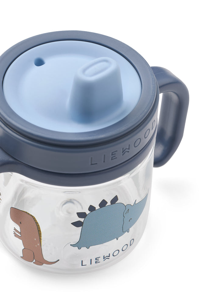 [Liewood] Kylo Tritan Sippy Cup 280ml - Dino roar / Sandy