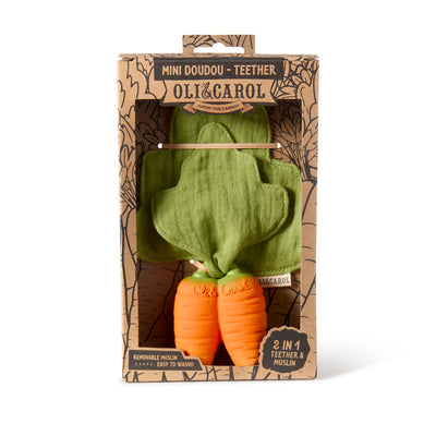 [Oli&Carol] Cathy The Carrot Mini Doudou - Teether