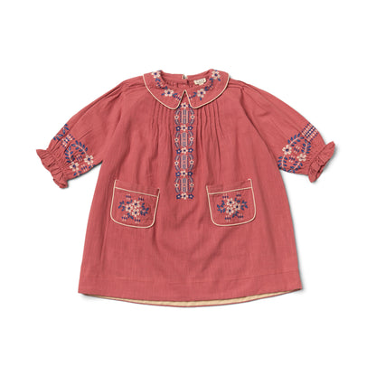 [Lali Kids] Marie Dress - Dusty Cedar
