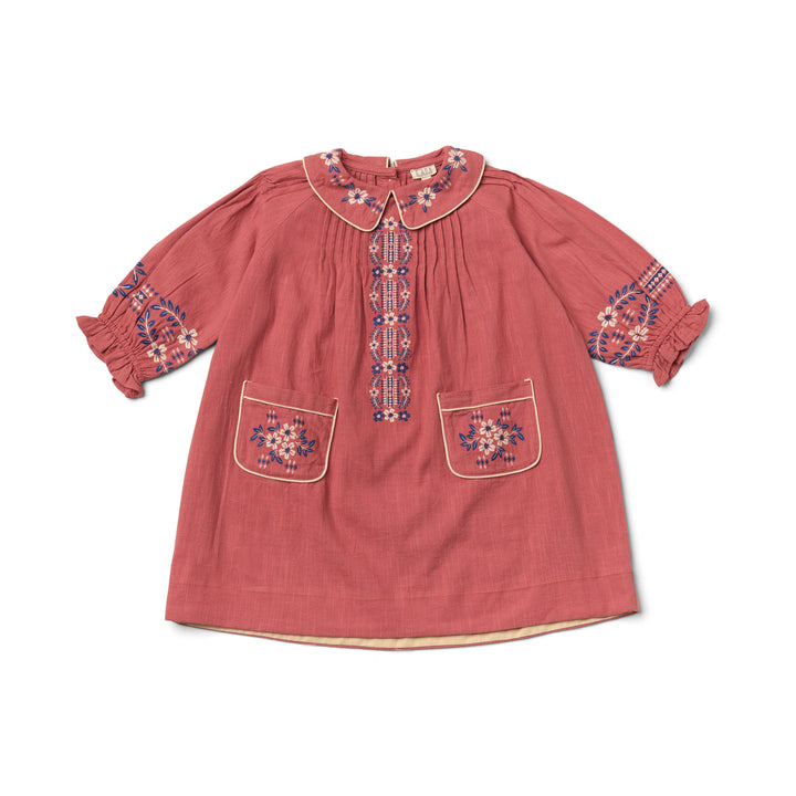 [Lali Kids] Marie Dress - Dusty Cedar