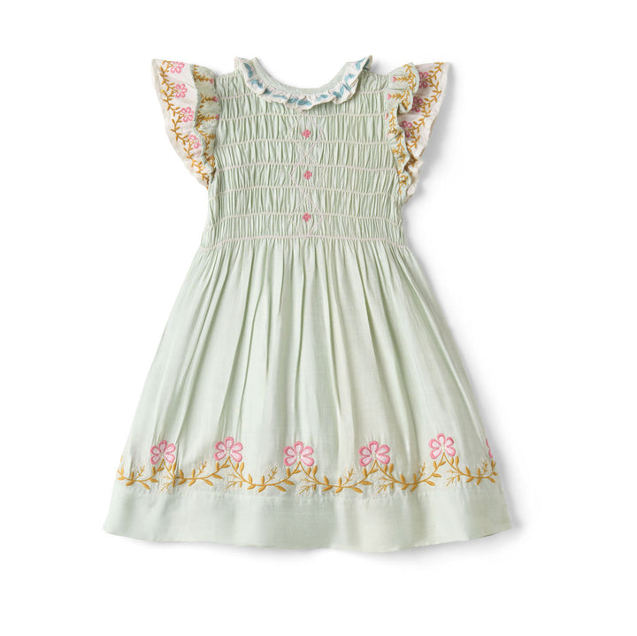 [Lali Kids] Jane Dress in Pale Aqua - Pale Aqua
