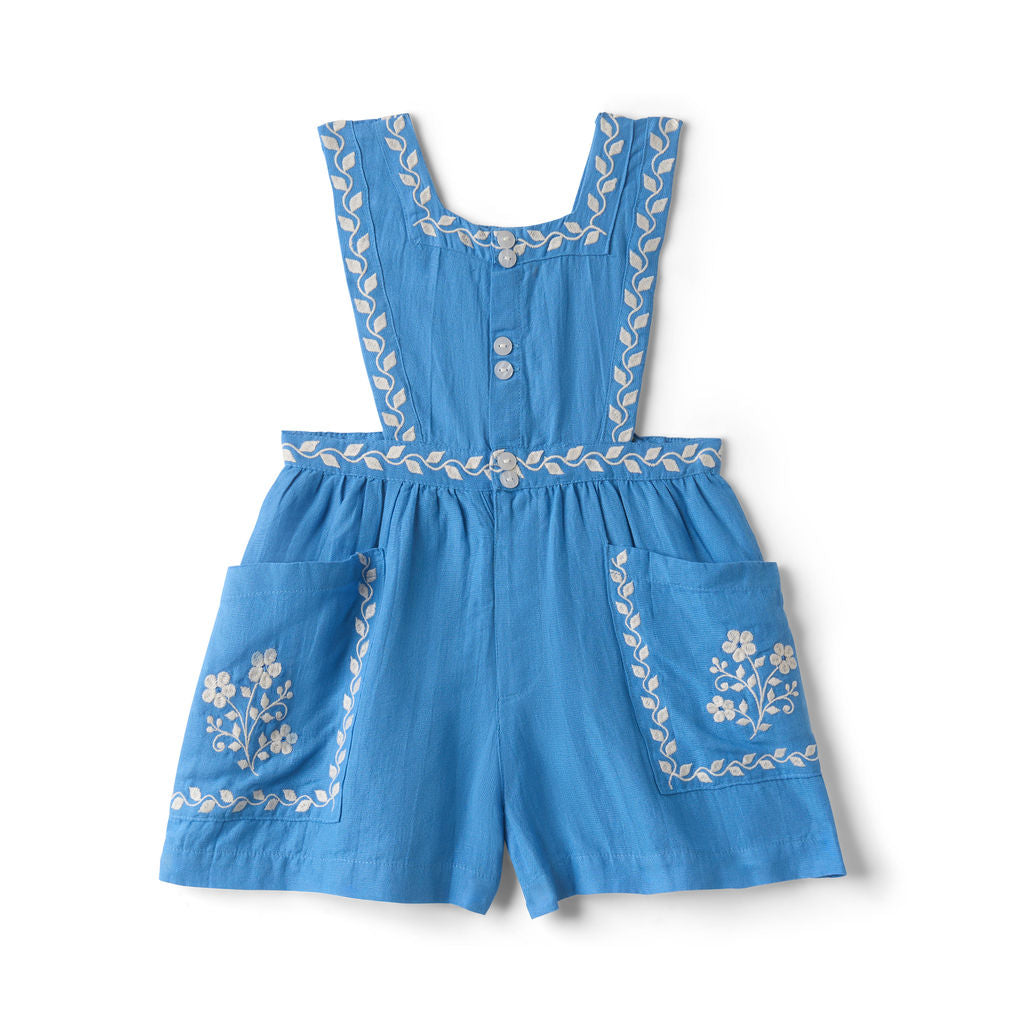 [Lali Kids] Clara romper - Coastal Blue