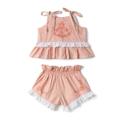 [Lali Kids] Summer Blossom - Cantaloupe Chex