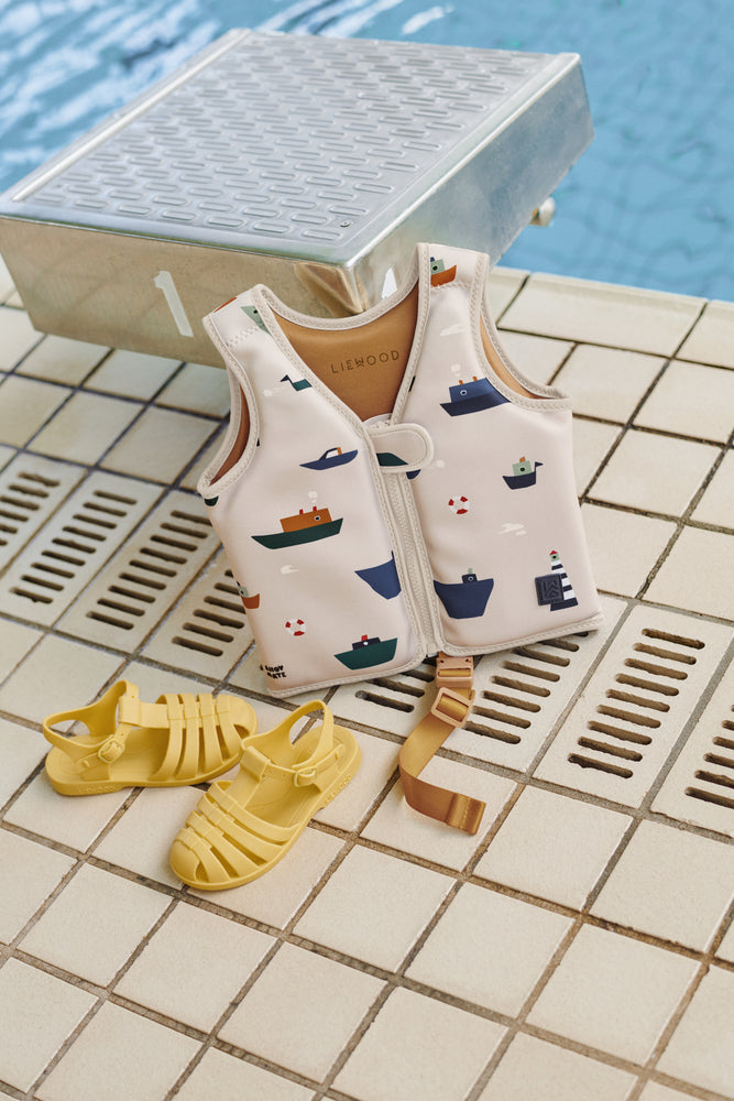 [Liewood] Bre Beach Sandals - Lemon Yellow