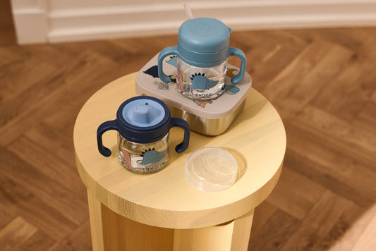 [Liewood] Kylo Tritan Sippy Cup 280ml - Dino roar / Sandy