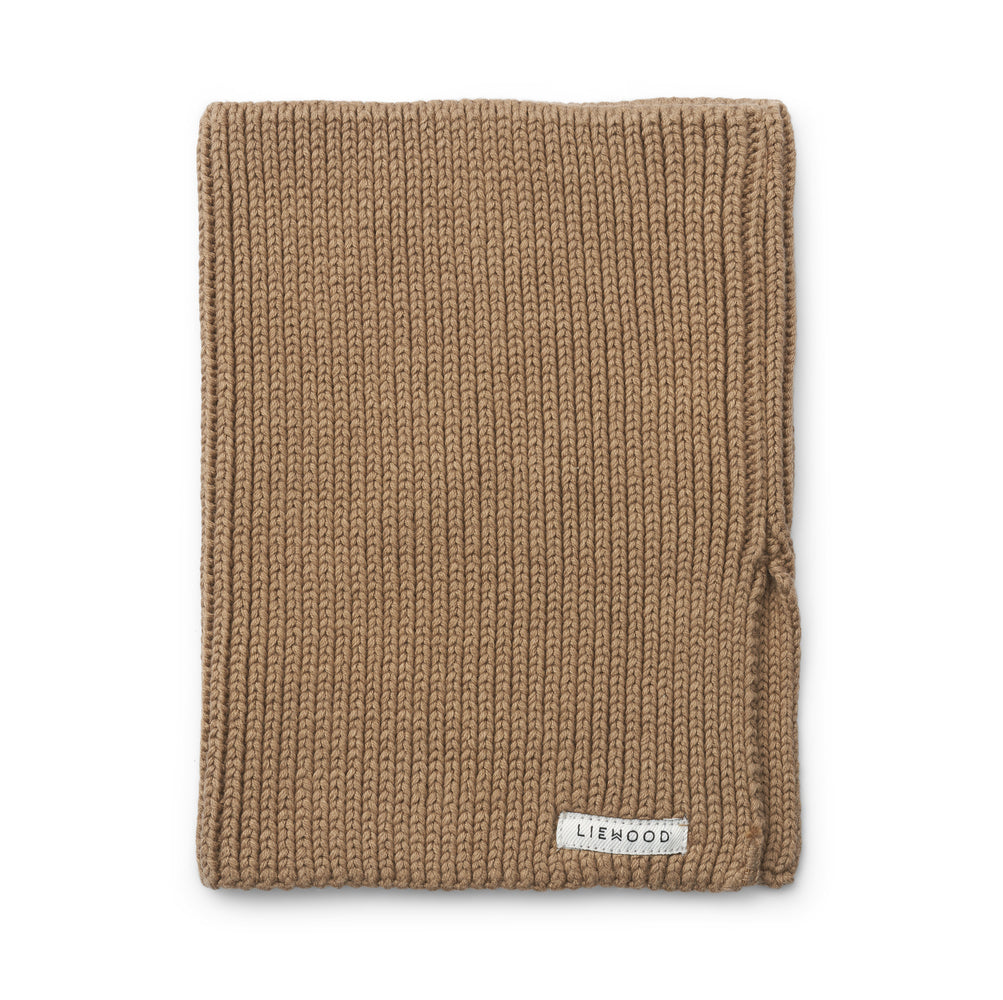 [Liewood][Onesize]  Mathias Cotton Neck Warmer - Oat