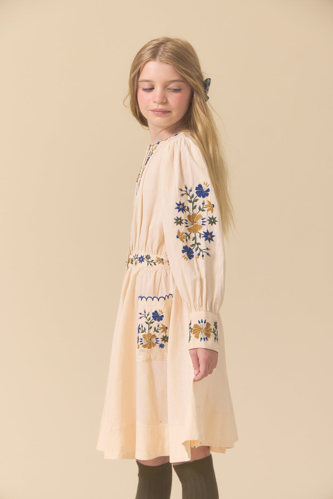 [Lali Kids] Blair Dress - Ivory