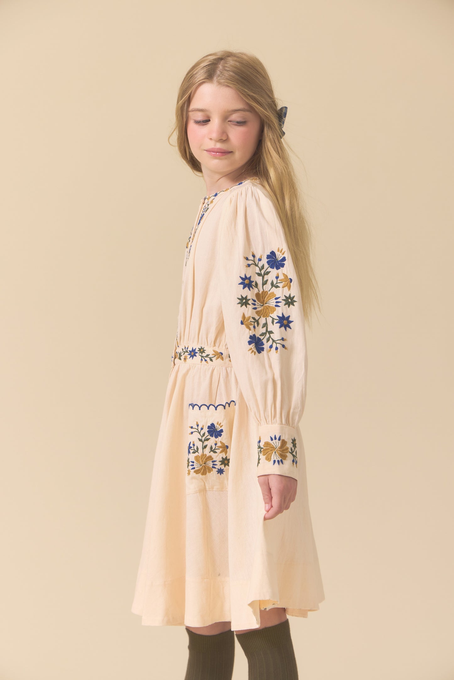 [Lali Kids] Blair Dress - Ivory