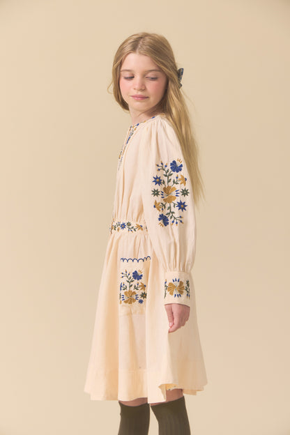 [Lali Kids] Blair Dress - Ivory
