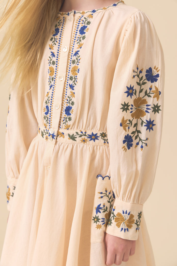 [Lali Kids] Blair Dress - Ivory