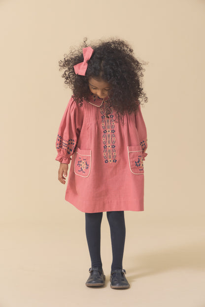 [Lali Kids] Marie Dress - Dusty Cedar
