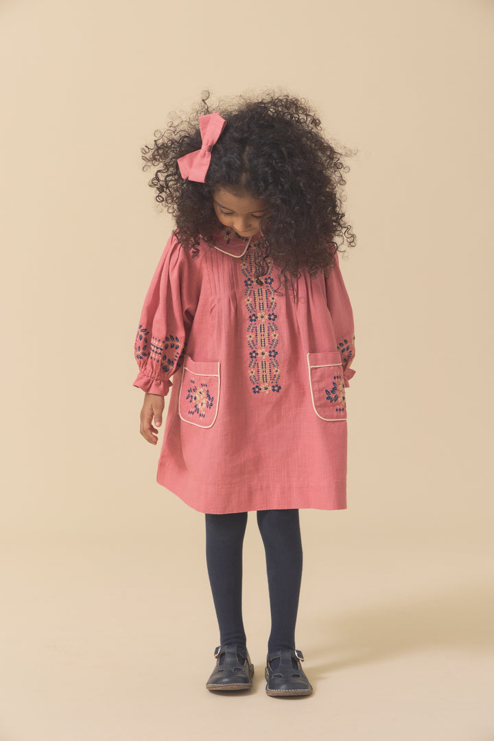 [Lali Kids] Marie Dress - Dusty Cedar