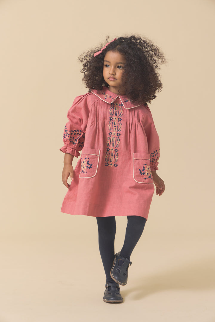 [Lali Kids] Marie Dress - Dusty Cedar