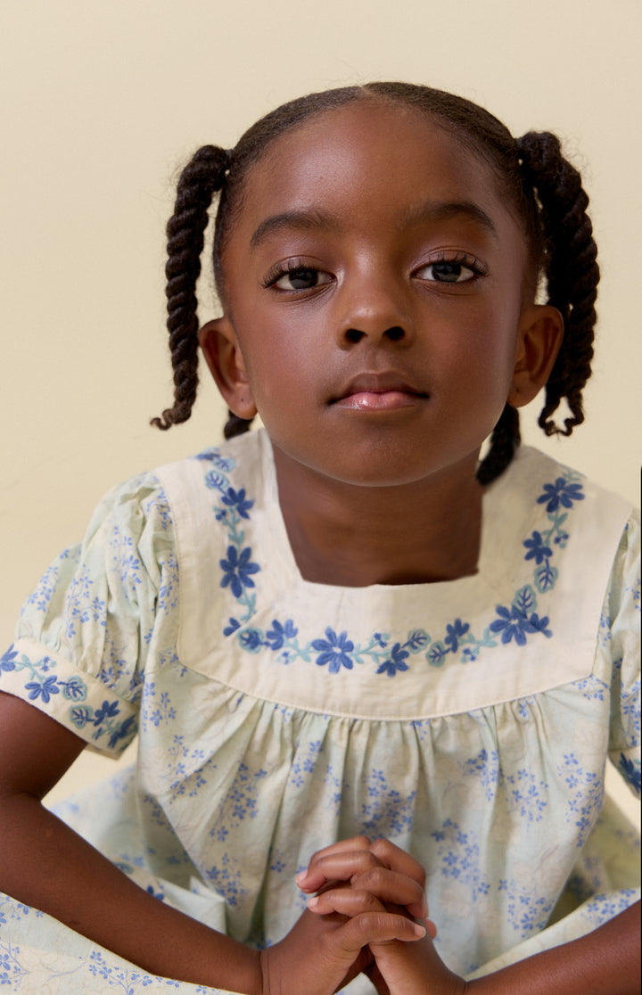 [Lali Kids] Adelle Dress - Minty Flower