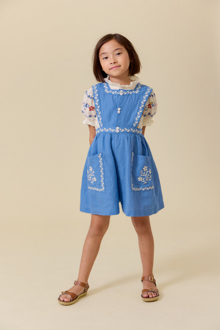 [Lali Kids] Clara romper - Coastal Blue