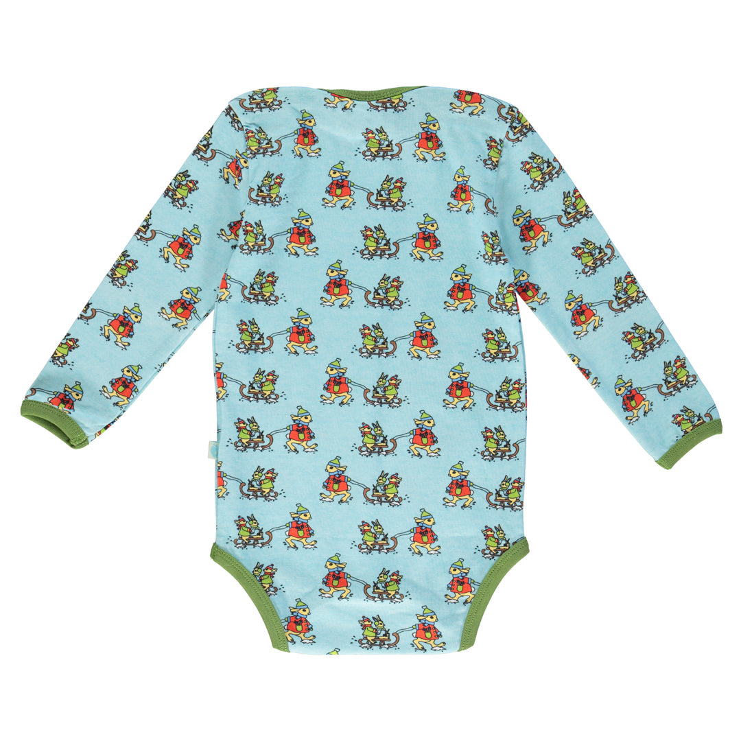 [Smafolk] Long Sleeved Top Baby Body with Schlitten - Stratosphere