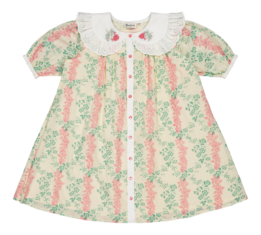 [Bachaa] Lemon Tree Robe Dress - Arabesque print