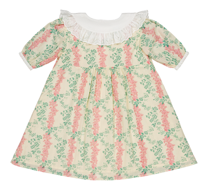 [Bachaa] Lemon Tree Robe Dress - Arabesque print