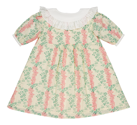 [Bachaa] Lemon Tree Robe Dress - Arabesque print