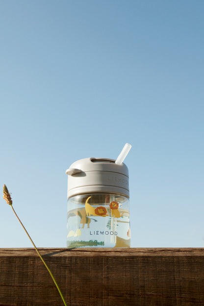 [Liewood] Pavia Tritan Straw Cup 280ML - All together / Sandy