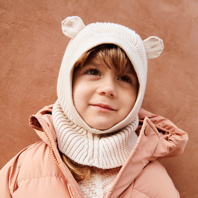 [Liewood] Hanibal Bear Balaclava- Sandy