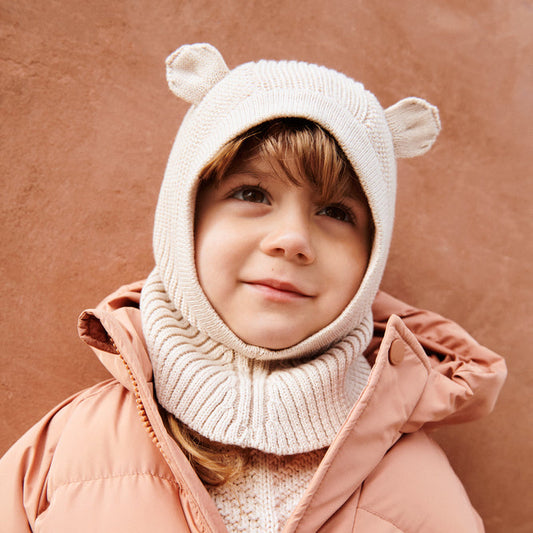 [Liewood] Hanibal Bear Balaclava- Sandy