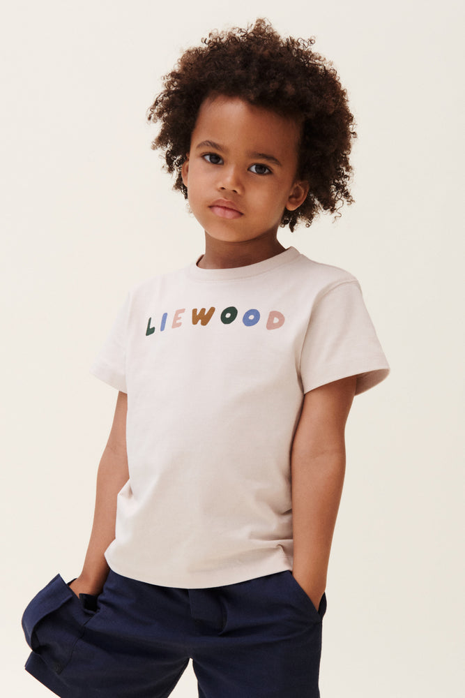 [Liewood] Sixten Placement Shortsleeve T-shirt - Liewood/Sandy