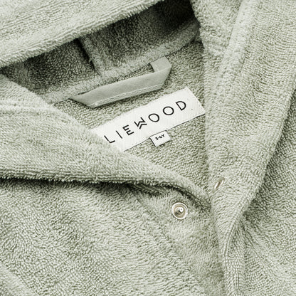 [Liewood] Lily Bear Bathrobe - Dove Blue