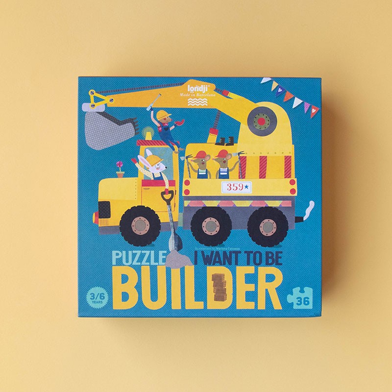 [Londji] I want to be... builder puzzle