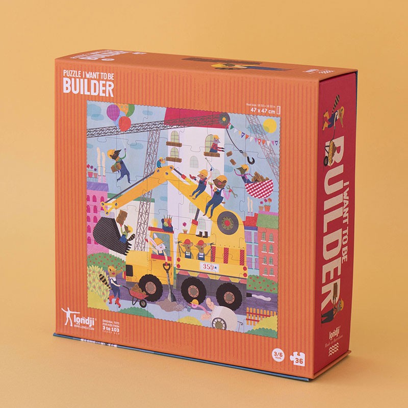 [Londji] I want to be... builder puzzle