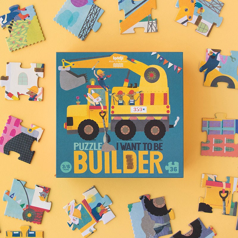 [Londji] I want to be... builder puzzle