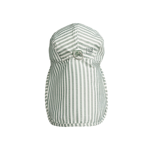 [Liewood] Lusio Seersucker Sun Hat - Y/D Stripe Perppermint / Cream