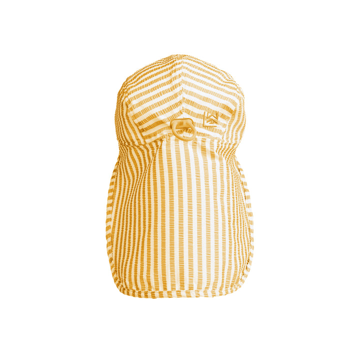 [Liewood] Lusio Seersucker Sun Hat - Y/D Stripe Yellow Mellow