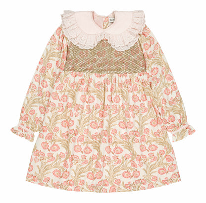 [Bachaa]Madeleine Dress-Promenade enchantée print