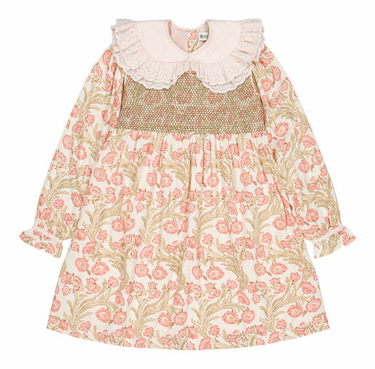 [Bachaa]Madeleine Dress-Promenade enchantée print