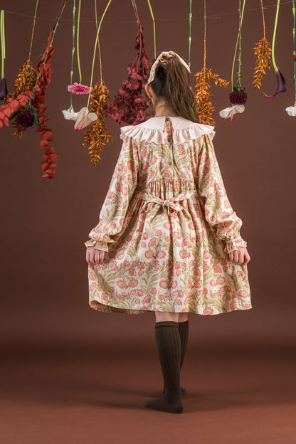 [Bachaa]Madeleine Dress-Promenade enchantée print