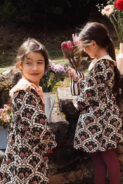 [Bachaa] Sweetie Robe Dress - Lovely Print