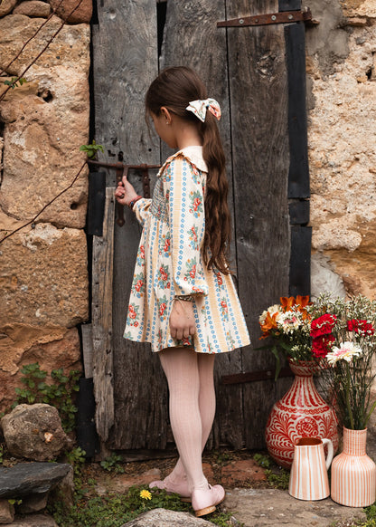 [Bachaa] Babydoll Robe Dress - Darling Print