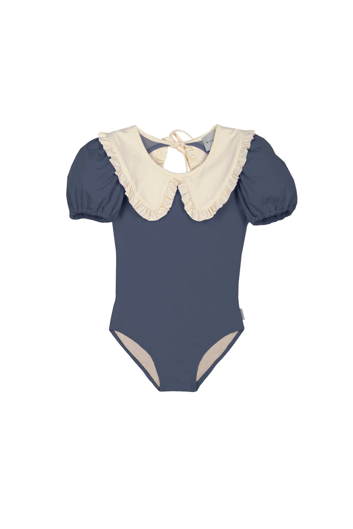 [Mipounet] Daniela Collared Swimsuit - Navy