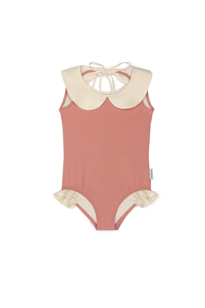 [Mipounet] Luna Collared Swimsuit - Terracota