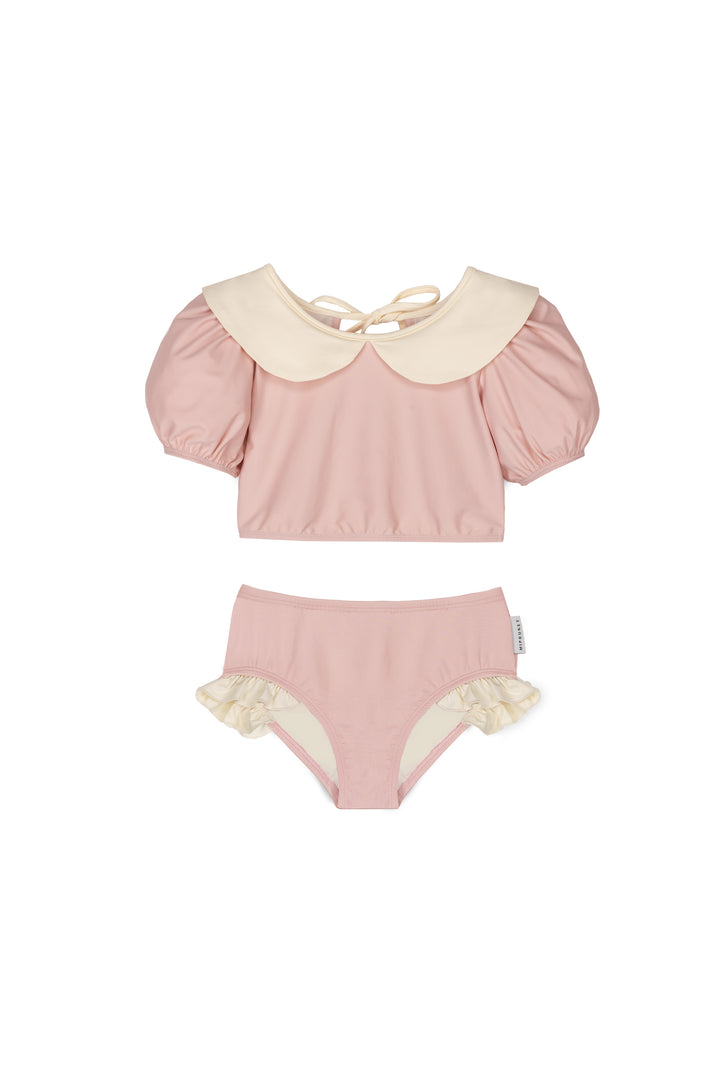 [Mipounet] Miuccia Collared Swimsuit - Nude