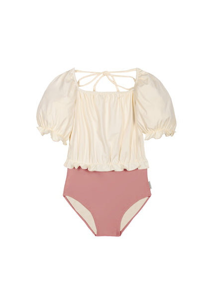 [Mipounet] Elise Swimwear - Ecru/Terracota
