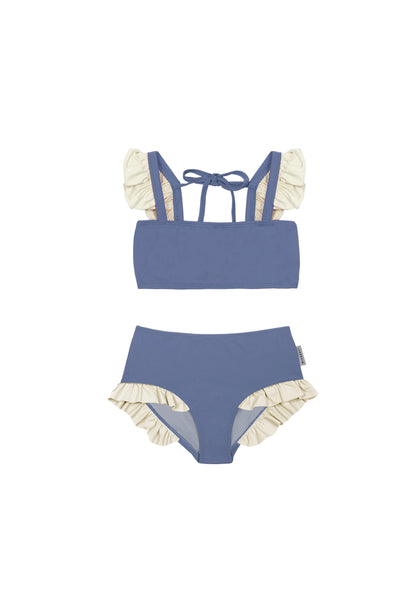[Mipounet]Lona Swimwear - Ecru/Blue