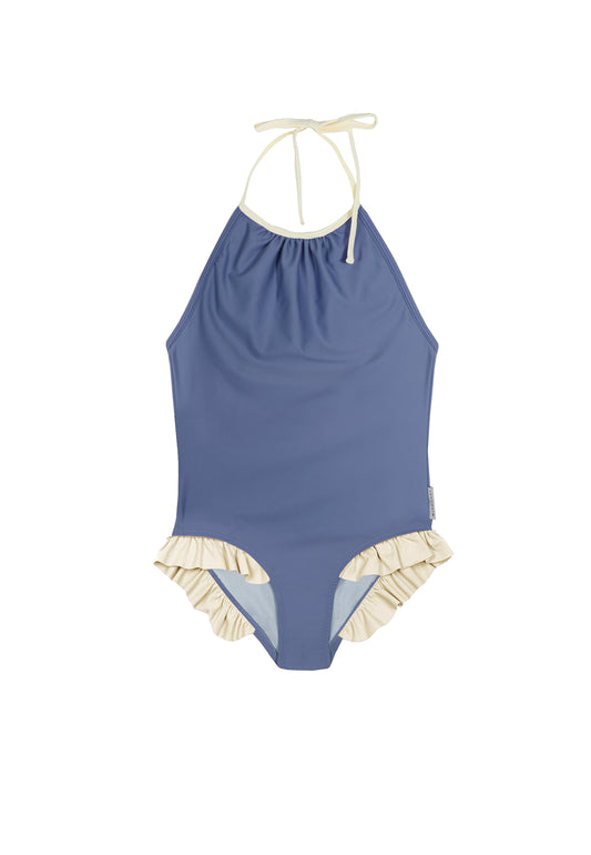 [Mipounet]Chiara Swimwear - Ecru/Blue
