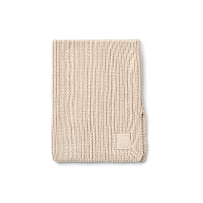 [Liewood][Onesize]  Mathias Cotton Neck Warmer - Sandy